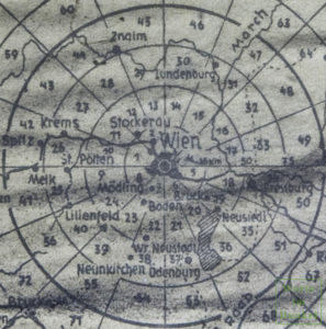 Der 100-Kilometer-Radius um Wien