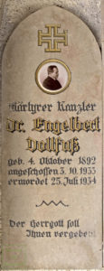 Erinnerungstagel an Engelbert Dollfuß