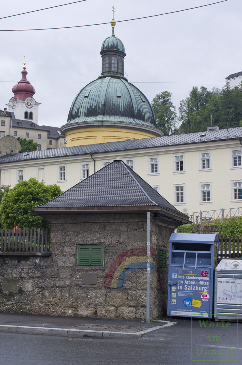 Der Regenbogen der 42nd Rainbow Division in Salzburg