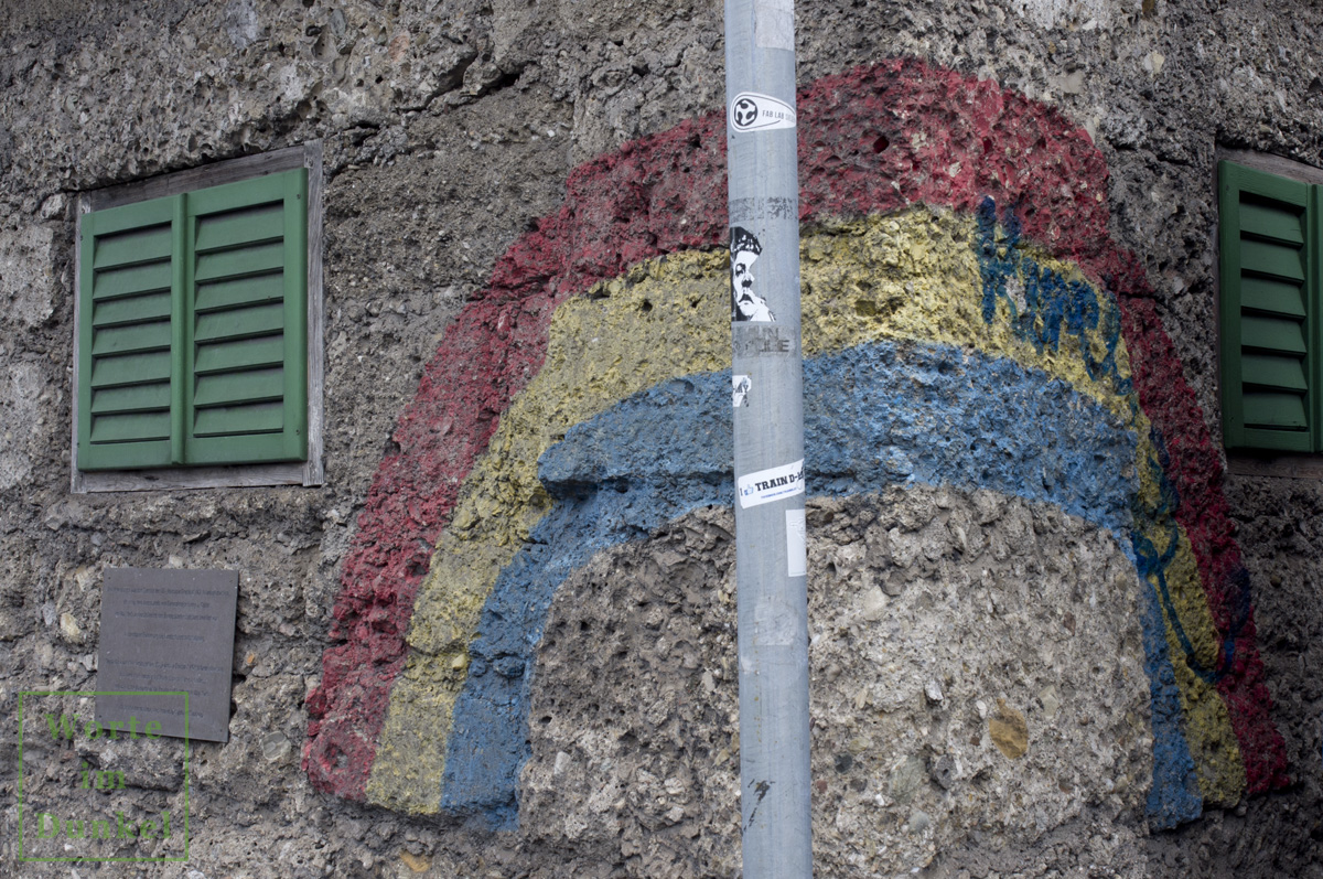 Der Regenbogen der 42nd Rainbow Division in Salzburg