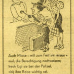 Cartoon Miese und Liese vom 12. Dezember 1943