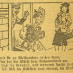 Cartoon Miese und Liese vom 15. Dezember 1943