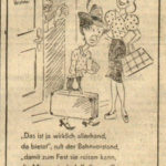 Cartoon Miese und Liese vom 15. Dezember 1943