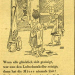 Cartoon Miese und Liese vom 26. Februar 1944