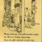 Cartoon Miese und Liese vom 7. März 1944
